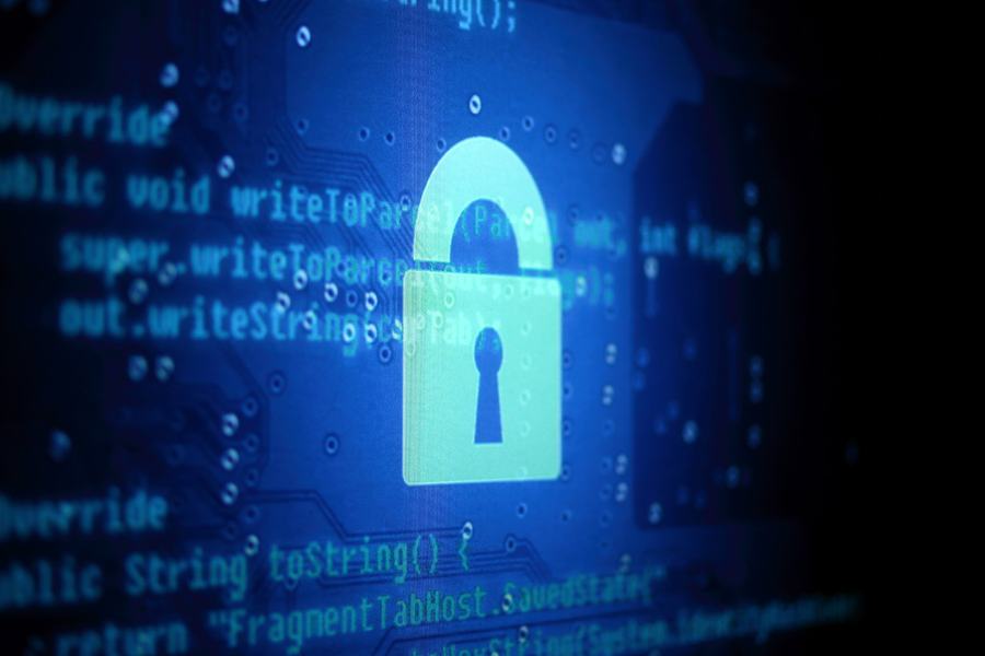暗号化されたデータを表す南京錠のイメージ